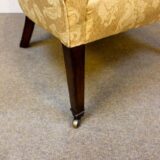19thc Mahogany Wing Armchair - Image 3