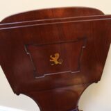 Pair of Regency Mahogany Hall Chairs - Image 4