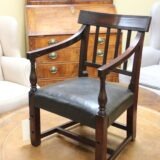 Early 19thc. Mahogany Childs Carver Chair - Image 2