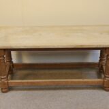 20thc. Oak & Ash Coffee Table - Image 4