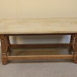 20thc. Oak & Ash Coffee Table - Image 3