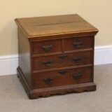 18thc. Oak Close Stool