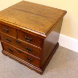 18thc. Oak Close Stool - Image 3