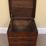 18thc. Oak Close Stool - Image 4