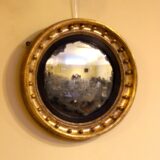 19thc. Gilt Convex Mirror - Image 2