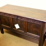 18thc Oak Coffer 