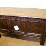 18thc Oak Coffer  - Image 4