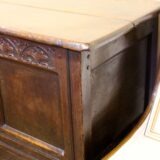 18thc Oak Coffer  - Image 3