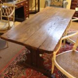 19thc Fruitwood Refectory Table - Image 2