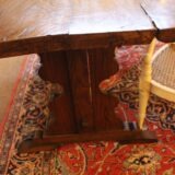 19thc Fruitwood Refectory Table - Image 4