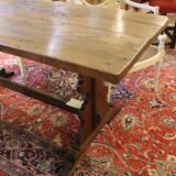 19thc Fruitwood Refectory Table - Image 6