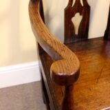Late 18thc Elm & Fruitwood Armchair - Image 4