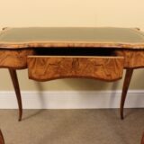 19thc Walnut Writing Side Table - Image 3