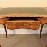 19thc Walnut Writing Side Table - Image 4