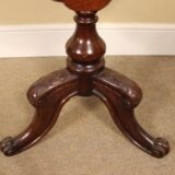 19thc Mahogany Gong - Image 3