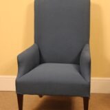 Late 19thc Upholstered Armchair