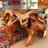 An Unusual Root Wood Coffee Table - Image 3