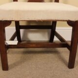 Set Of 4 Mahogany Dining Chairs - Image 3