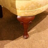 19thc Walnut Wing Armchair - Image 3