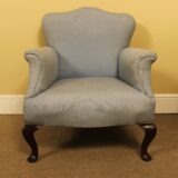 Small 19thc Mahogany Armchair