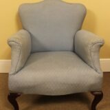 Small 19thc Mahogany Armchair - Image 2