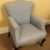 Small 19thc Mahogany Armchair - Image 4