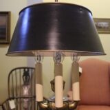 Four Branch Bouillotte Lamp - Image 4