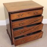 19thc Mahogany Chest Of Drawers - Image 3