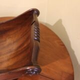 19thc Mahogany Cheese Coaster - Image 4