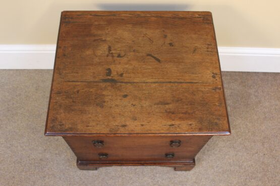 18thc Oak Close Stool - Image 4