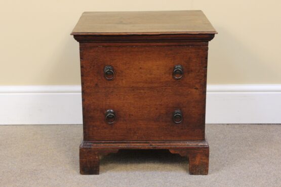 18thc Oak Close Stool - Image 3