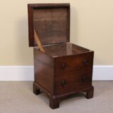 18thc Oak Close Stool - Image 2