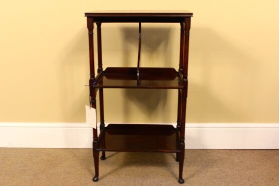 19thc Mahogany Book Stand/Whatnot - Image 2