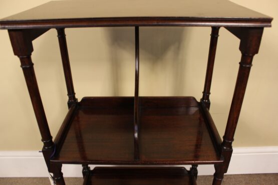 19thc Mahogany Book Stand/Whatnot - Image 3