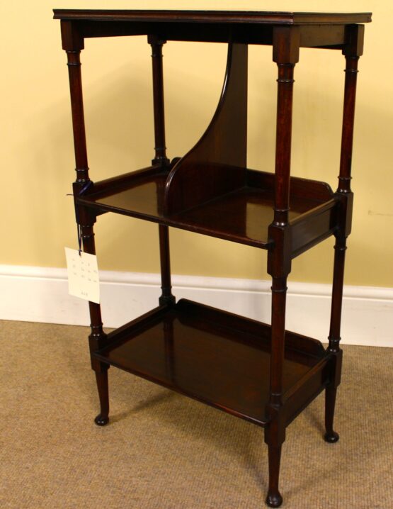 19thc Mahogany Book Stand/Whatnot