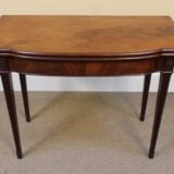 Early 19thc Mahogany Card Table