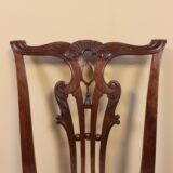 18thc Walnut Dining Chair - Image 4