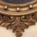Late 19thc Gilt Wood  Convex Mirror - Image 2