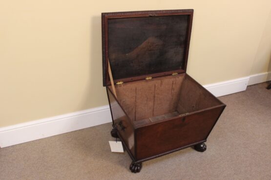 19thc Mahogany Cellerette Wine Cooler - Image 2