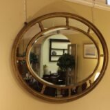 19thc. Oval Gilded Mirror - Image 2