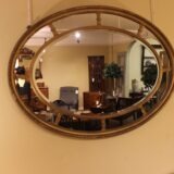 19thc. Oval Gilded Mirror - Image 3