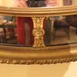 19thc. Oval Gilded Mirror - Image 4