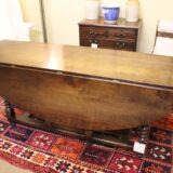 18thc Style Oak Wake Table - Image 5
