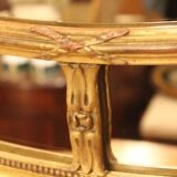 19thc Oval Gilded Mirror - Image 5