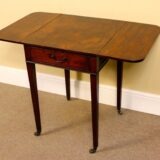 A Lovely 18thc Mahogany Pembroke Side Table - Image 2