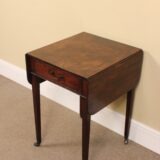 A Lovely 18thc Mahogany Pembroke Side Table