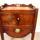 Early 19thc Mahogany Bedside Cabinet