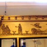19thc Gilt Over Mantle Mirror - Image 6