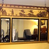 19thc Gilt Over Mantle Mirror - Image 8