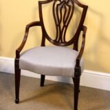 An original Sheraton Period Carver Armchair